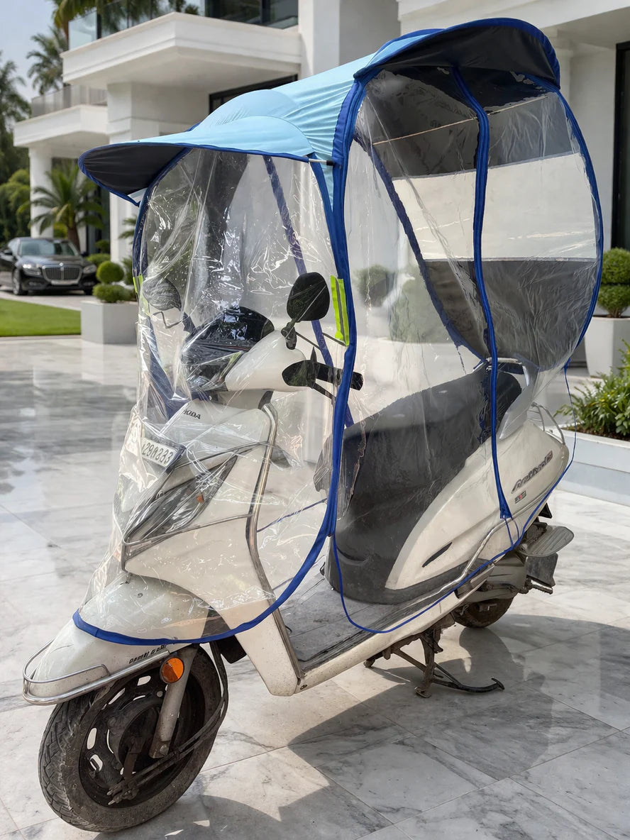 ZUFLER - All Weather Scooter & Bike Protection System