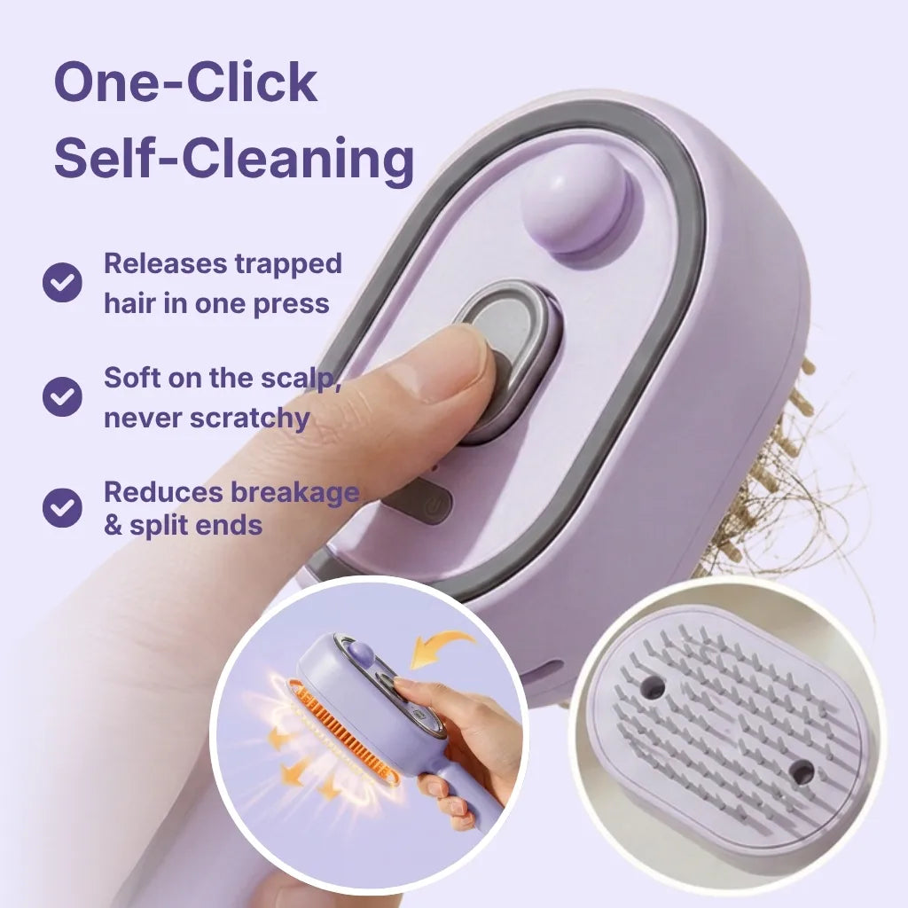 GlossUp Anti-Frizz Brush - Smooth. Shine. Gloss Up.