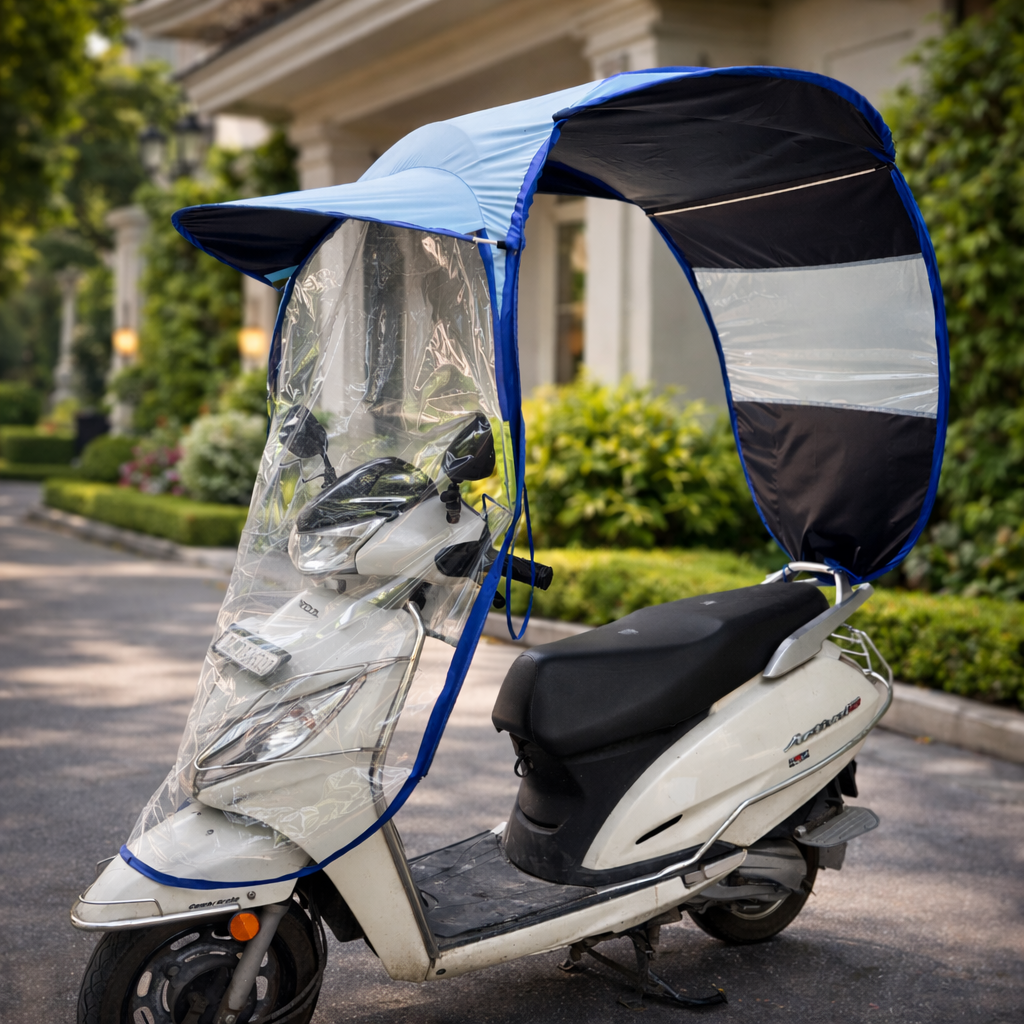 ZUFLER - All Weather Scooter & Bike Protection System